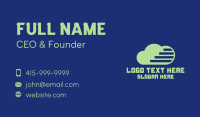 Cloud Storage Business Card example 4