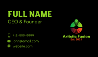 Vinyl Record Bell Business Card