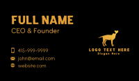 Golden Labrador Dog Business Card