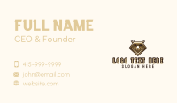 Diamond Grizzly Bear  Business Card