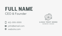 Brush Strokes Business Card example 2