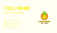 Cute Pineapple  Patch Business Card