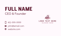 Cake Slice Baking Pastry Business Card