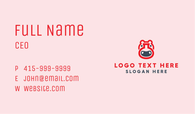 Experimental Business Card example 1