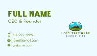 Lawn Mower Garden Business Card