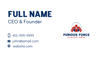 USA Eagle Patriot Business Card Image Preview