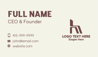 Wooden Business Card example 2