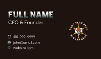 Skull Sheriff Smoke Business Card