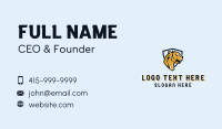 Wild Cheetah Safari  Business Card