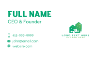 Lawn Mower Turf Maintenance Business Card Design