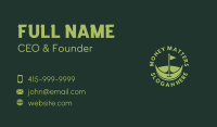 Athletic Golf Sports Business Card
