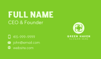 Green Medical Cross Business Card Image Preview