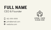 Abstract Real Estate Property Business Card