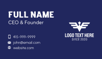 American Military Badge Business Card