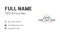 Textbook Business Card example 3