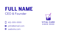 Nutritionist Business Card example 1