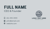Mountain Safety Fence Business Card