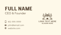 Rustic Old Barn Business Card