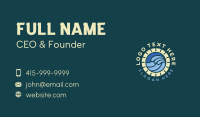 Sea Surfing Waves Business Card