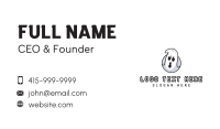 Spooky Ghost Halloween Business Card