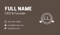 Hip Business Card example 1