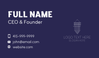 Delicate Wall Hanging Business Card