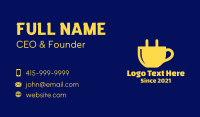 Coffeehouse Business Card example 1