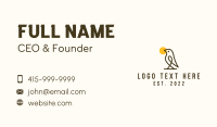 Bird Sunset Park Business Card