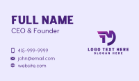 Online Delivery Business Card example 4