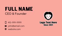 Beauty Shop Business Card example 1