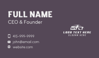 Sedan Car Vehicle Business Card