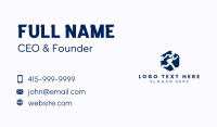 Corporate Working Employee Business Card