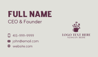 Watering Can Business Card example 2