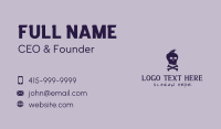 Gritty Business Card example 3