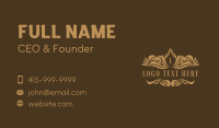 Floral Styling Event Business Card