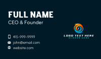 Warm Business Card example 2