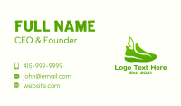 Natural Eco Shoes Business Card