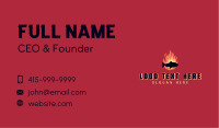 Grill Business Card example 3