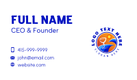 Summer Beach Resort Business Card Design