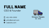 Truck Delivery Service Business Card