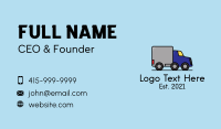 Cargo Truck Business Card example 3