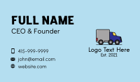 Truck Delivery Service Business Card