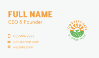 Sunrise Sprout Field Business Card