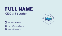 Skiing Business Card example 1