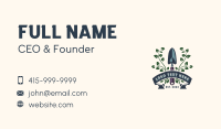 Plant Shovel Gardener Business Card