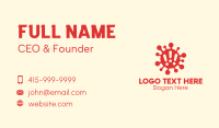 Microbe Business Card example 1