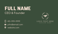 Saddle Business Card example 1
