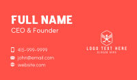 Eagle Claw Badge Business Card