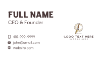 Calligraphy Signature Pen Business Card