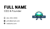 Shovel Lawn Gardening Business Card